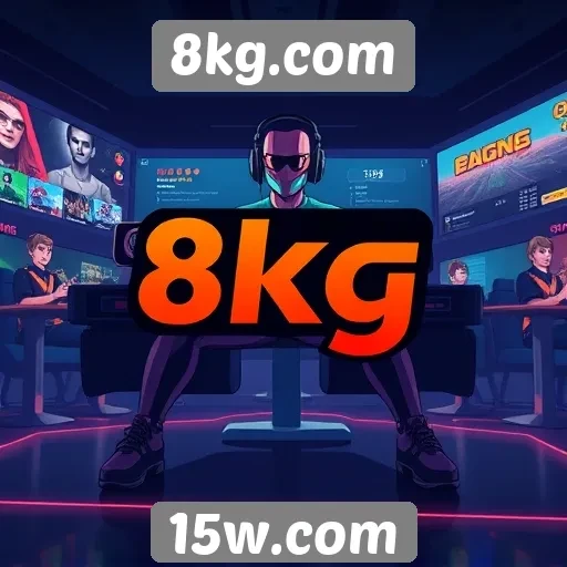 Impacto do 8kg.com na comunidade gamer